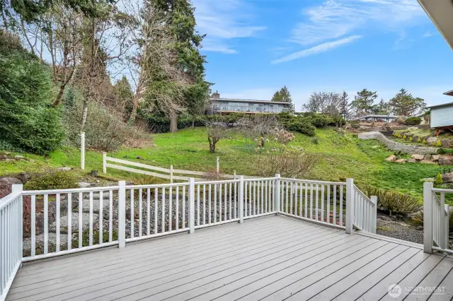 Back deck