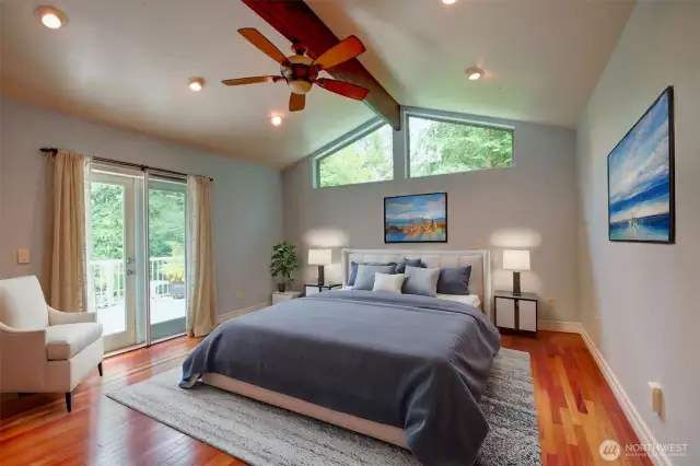 Primary Bedroom (virtually staged)
