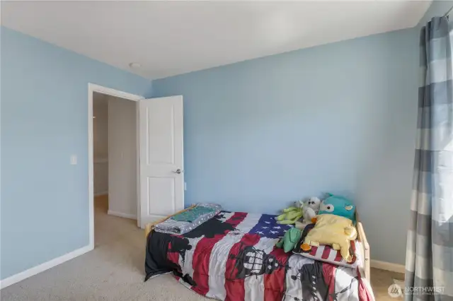 Additional view of the third bedroom.