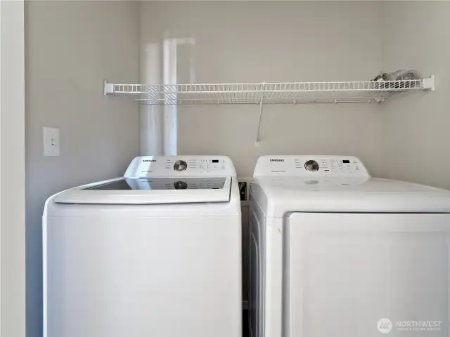 Washer and Dryer stay