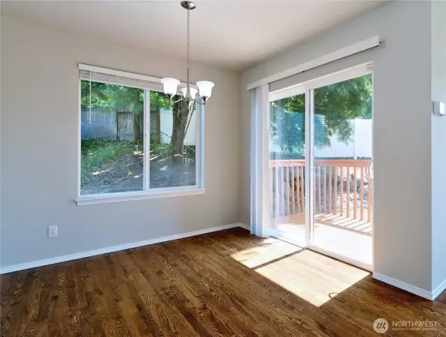 Dining area