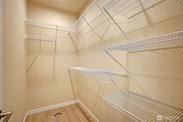Primary Walk In Closet