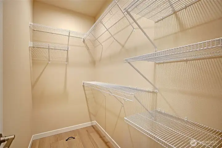Primary Walk In Closet