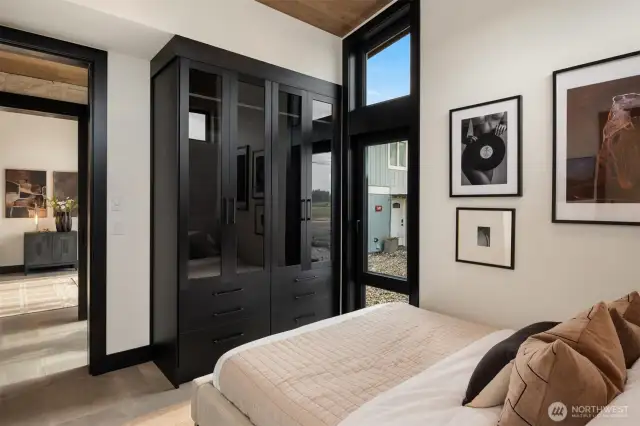 Your guests are spoiled with their own on-suite and "pull and tilt" windows.