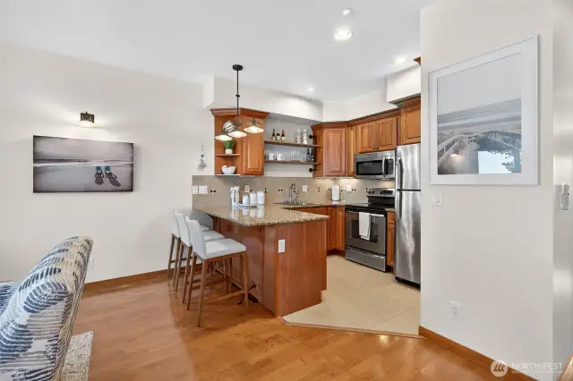 Beautiful hardwood flooring
