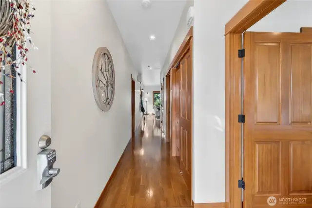 Hallway as you enter