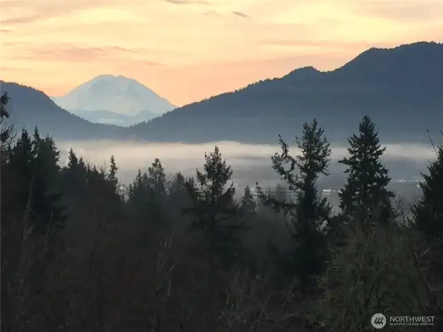 Incredible views of Mt. Rainier!