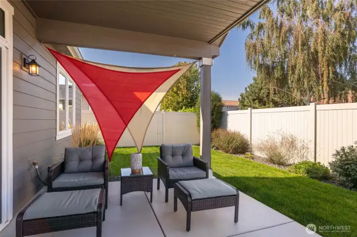 Back patio