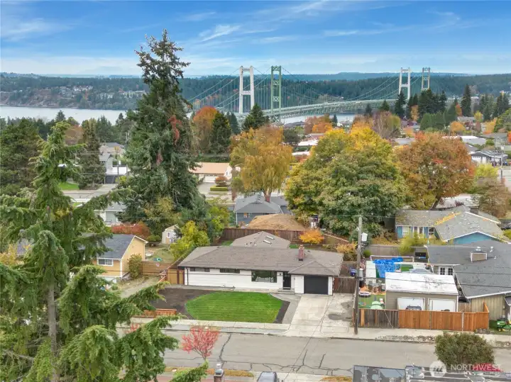 Easy access to the HWY 16.