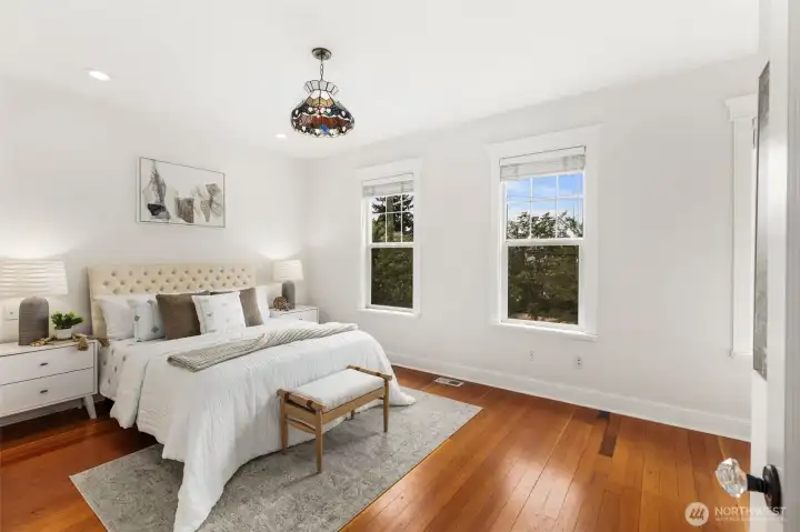 Bedroom #2 is also large and located at the front of the home.