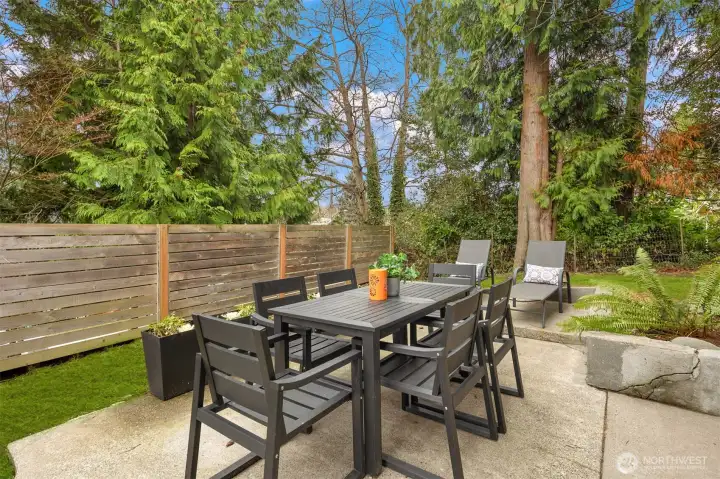 The perfect patio for summer barbecues!