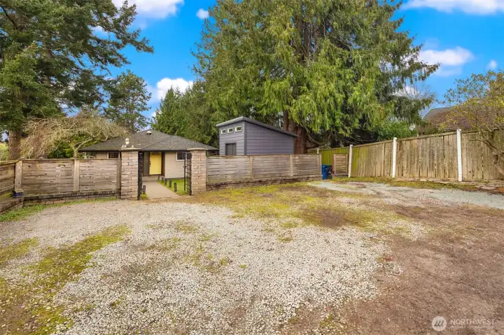 Off-street parking for 4 cars.