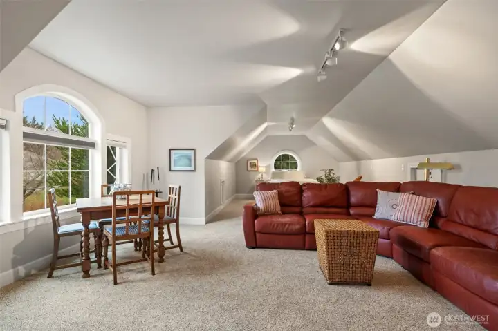 Bonus Room above the garage.