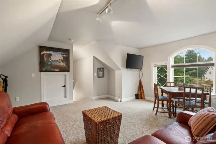 Bonus Room above the garage.