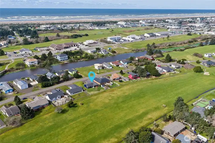On the Ocean Shores Golf Course