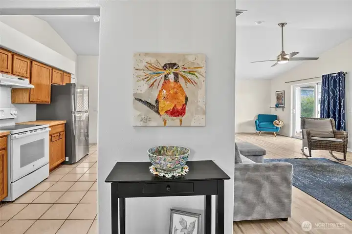 Kitchen & Living Space