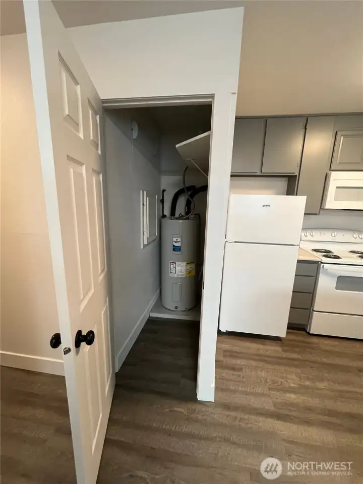 #1 - Water Heater Closet