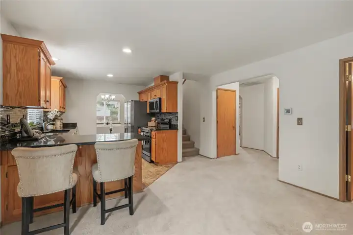 Nice open layout in this lovely home.