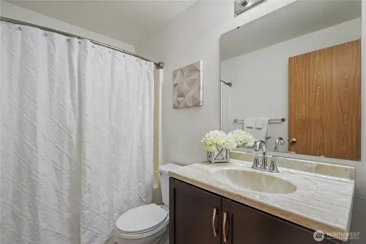 Main upstairs bathroom.