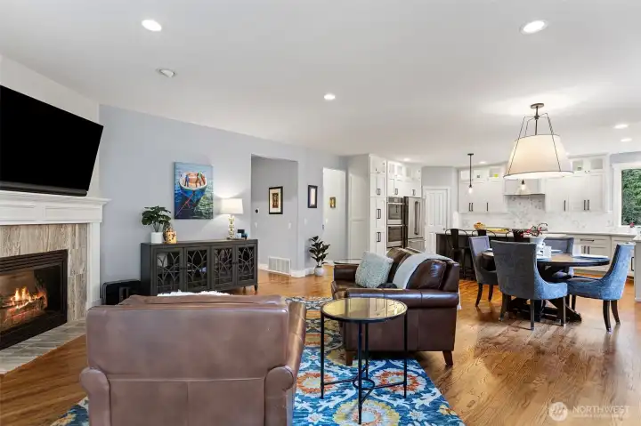 Desired open concept.