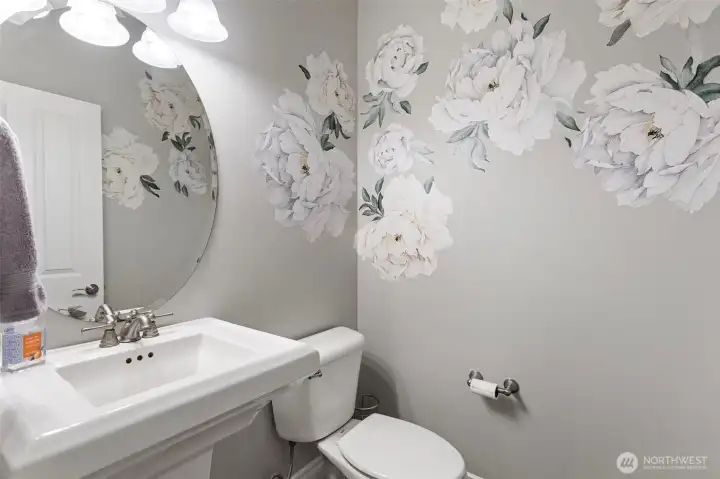 Powder bath on the main.