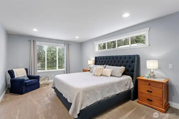 Primary suite sanctuary.