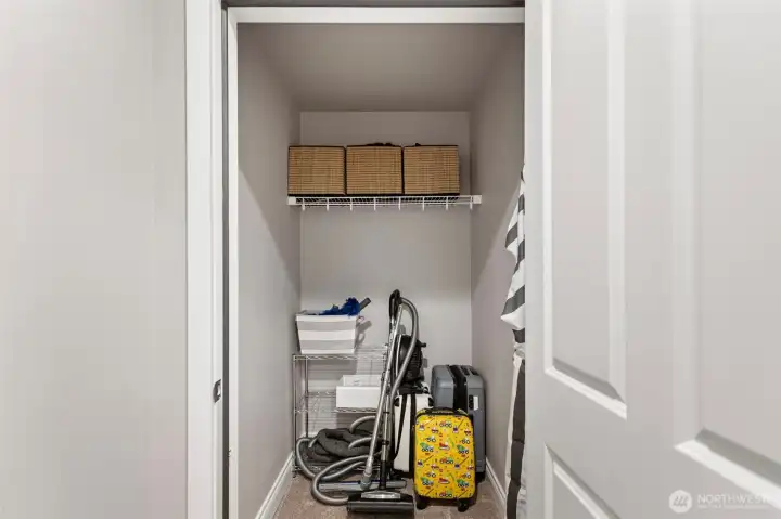 Home built and wired to install elevator from basement to third floor if desired. For now, there are storage closets on each level. Don't miss central vacuum.