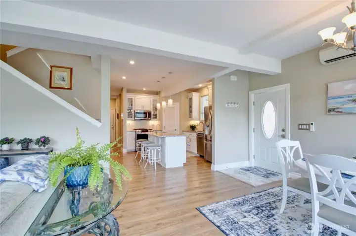 Open concept main level. Open concept main level.