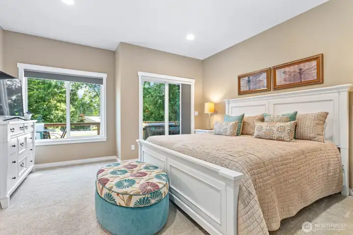 Primary Suite with Deck Access