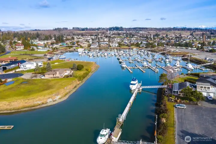 Aerial View of Birch Bay Village