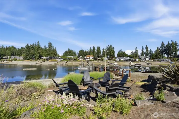 45 ft. of waterfront footage, a shared dock, as well as a private deep water float, all belong to this exceptional property on Horsehead Bay. 45 ft. of waterfront footage, a shared dock, as well as a private deep water float, all belong to this exceptional property on Horsehead Bay.