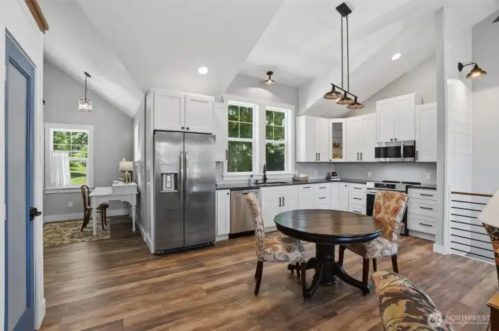 Soft close drawers, durable countertops, no-edge sink, and so much more are a part of this incredible guest space. Soft close drawers, durable countertops, no-edge sink, and so much more are a part of this incredible guest space.