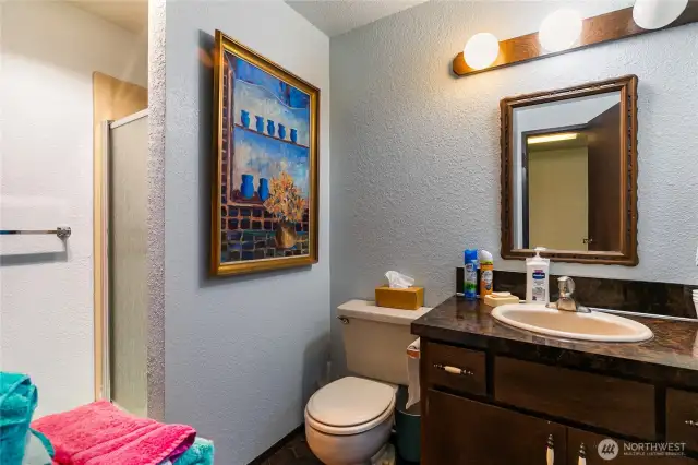 Bathroom #2 on the main with a shower off 2nd bedroom