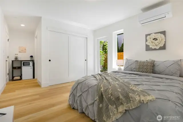 Private Airbnb suite with separate entry.