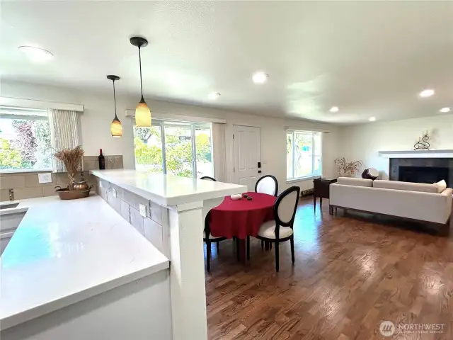 view of dining room and dining room
