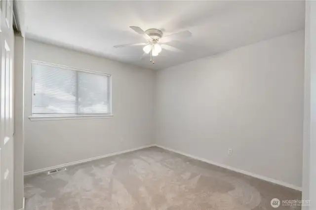 Second guest bedroom located on upper level.