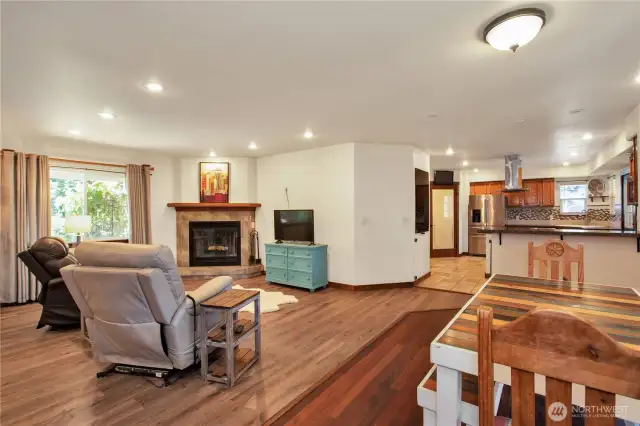 Main Living Area W/ Fireplace