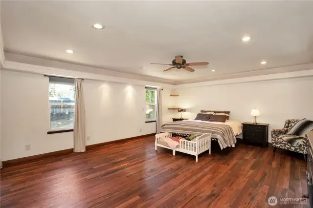 Primary Bedroom On The Main Floor