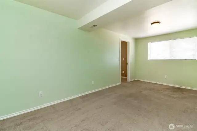 Large Bedroom on the lower level.