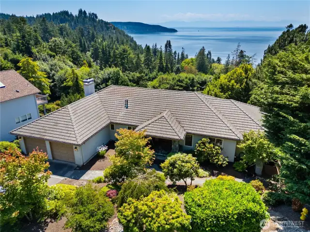 No rooftops in the view from this home.