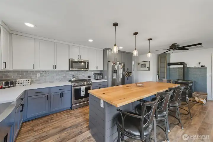 stainless steel appliances