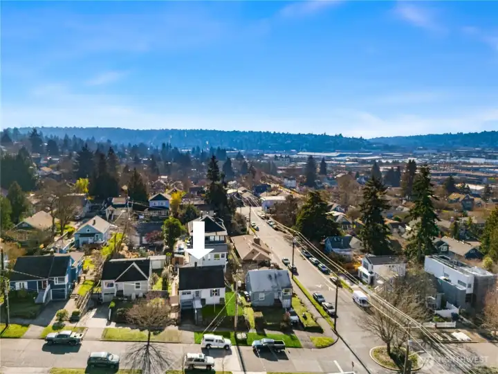 West Woodland neighborhood perspective West Woodland neighborhood perspective