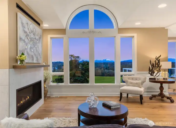 Large windows and European French Oak Floors
