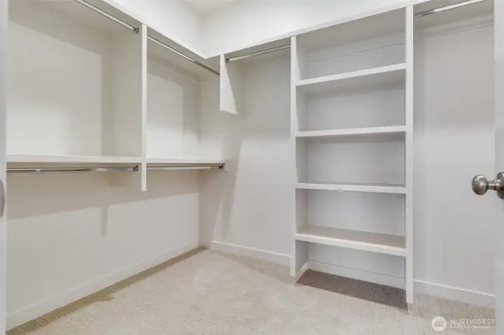 Example of builder finishes in similar staged model home