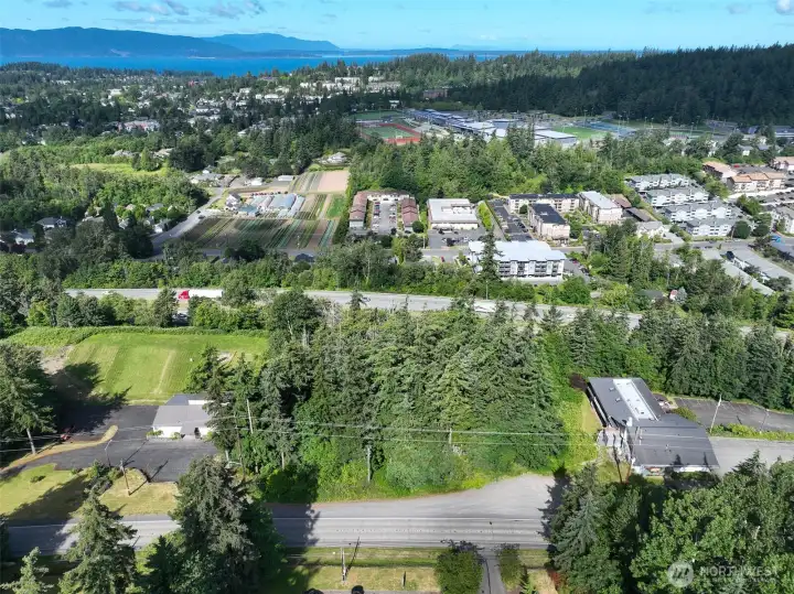 Aerial Shows 750 & 800 Samish Way Lots Aerial Shows 750 & 800 Samish Way Lots