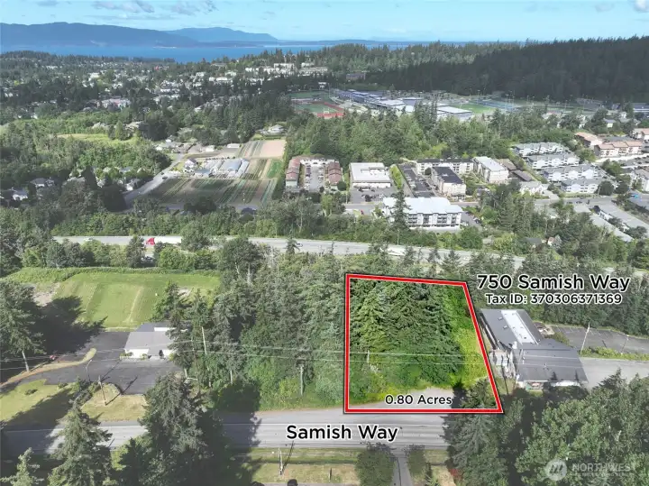 750 Samish Way lot borders Elks Lodge 750 Samish Way lot borders Elks Lodge