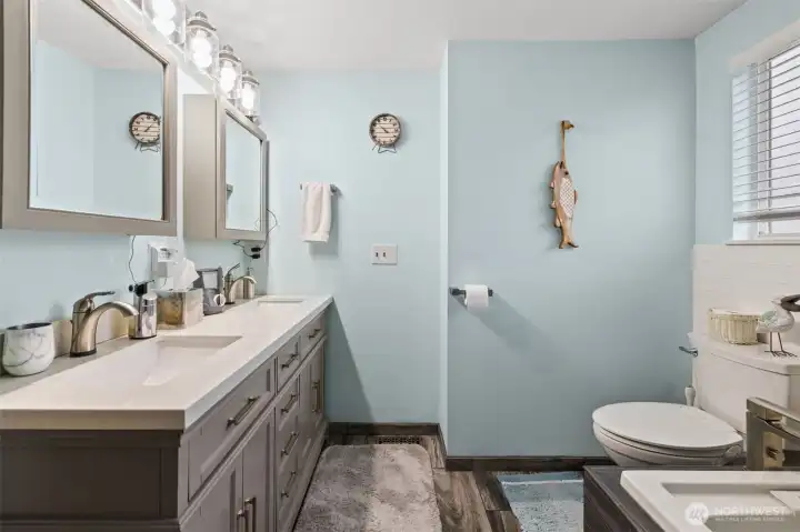 Primary bath all new Primary bath all new