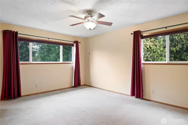 Primary bedroom...