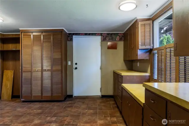 Bonus room with walk out to lower patio and pool