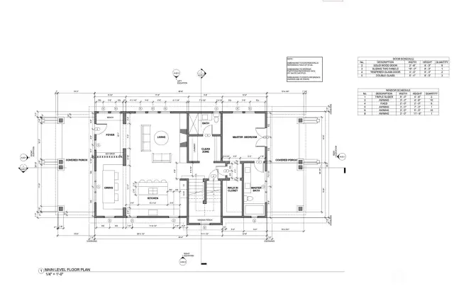 Permitted plan of main level includes the primary suite for long term use!